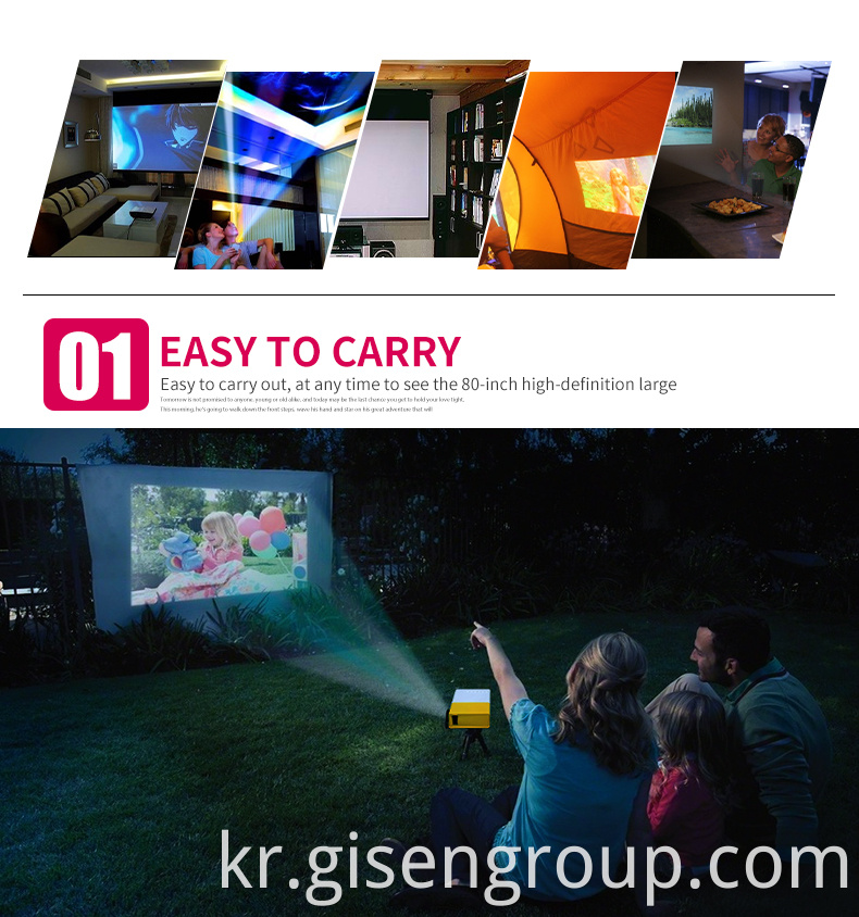 Home Theater Projector Screen Video